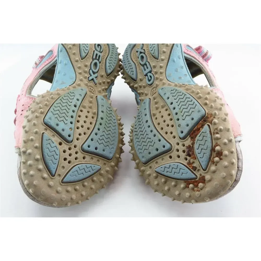 Geox Toddler Sz 10.5 Medium Pink Sandals‎ Synthetic